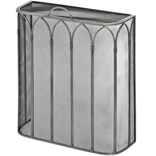 Gothic Antique Pewter Firescreen – image 2