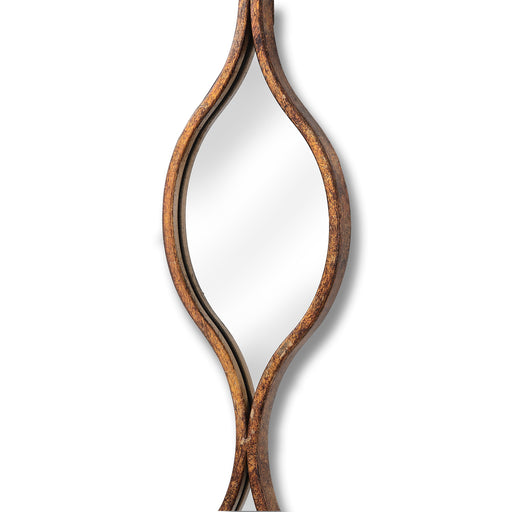 Decorative Hanging Gold Mirror – image 2