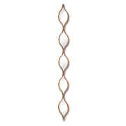 Decorative Hanging Gold Mirror – image 1