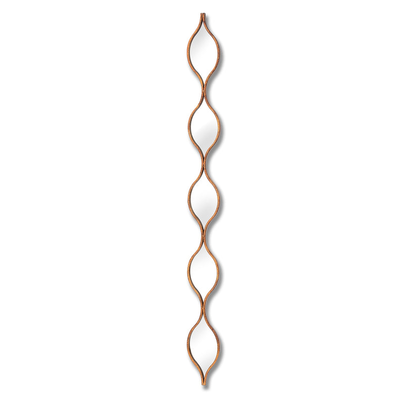 Decorative Hanging Gold Mirror – image 1