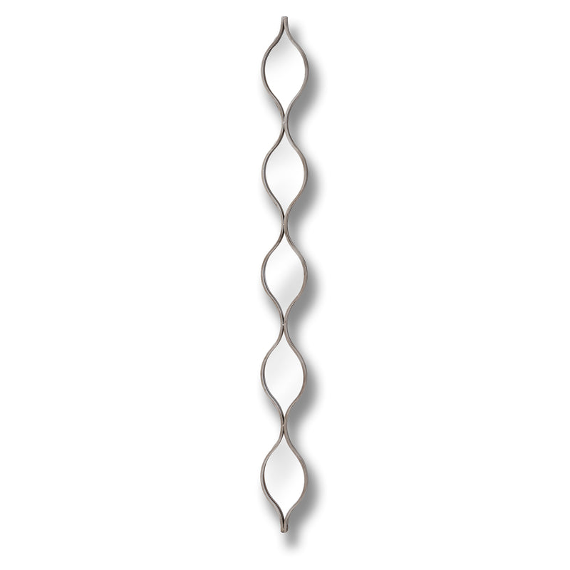 Decorative Hanging Silver Mirror – image 1