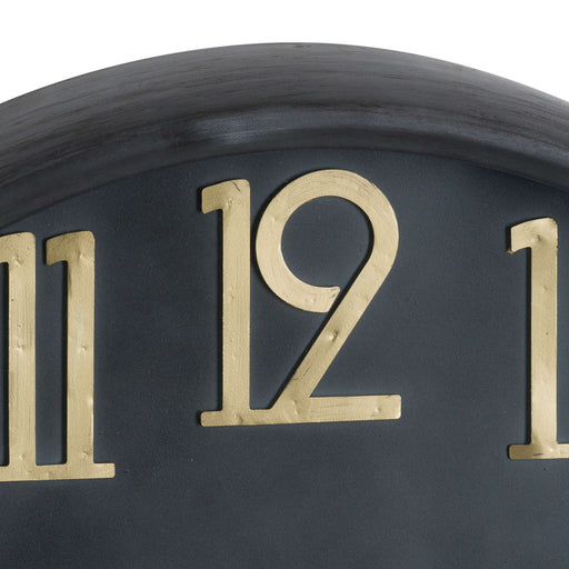 Soho Brass And Black Large Clock – image 2