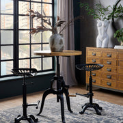 Draftsman Adjustable Bar Bistro Table – image 1