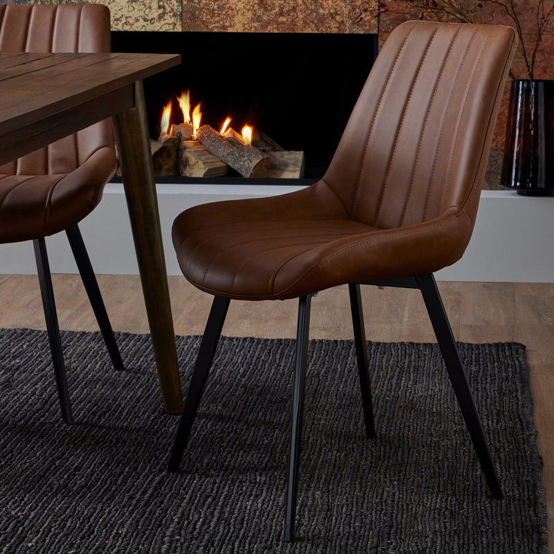 Malmo Tan Dining Chair – image 5