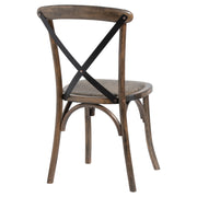 Cross Back Dining Chair – image 4