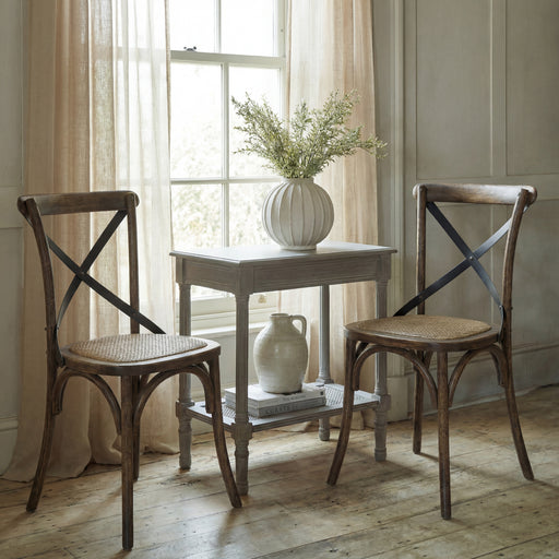 Cross Back Dining Chair – image 1