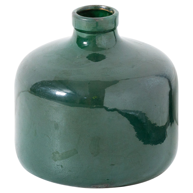 Garda Emerald Glazed Eve Vase – image 1
