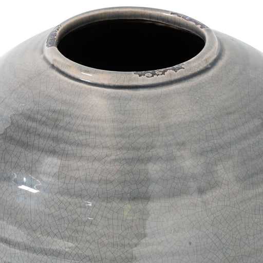 Garda Grey Glazed Tiber Vase – image 2