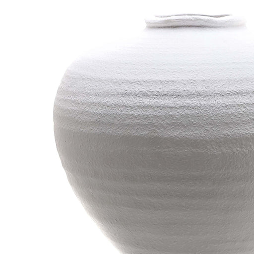 Regola Matt White Ceramic Vase – image 2