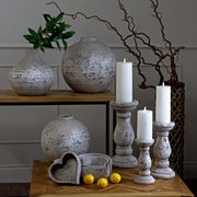 Set Of Three Large Stone Ceramic Dishes – image 2