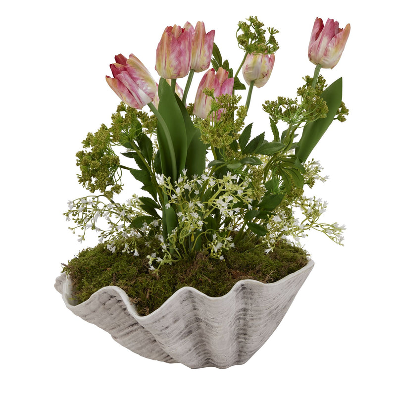 Large Ceramic Adele Shell Bowl – image 3