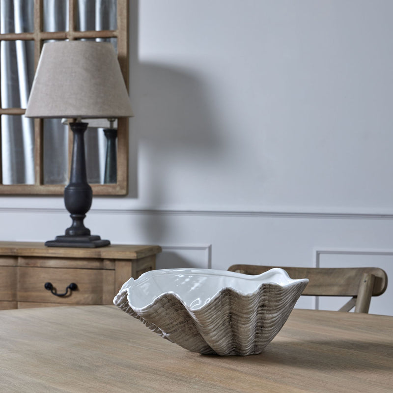 Large Ceramic Adele Shell Bowl – image 5