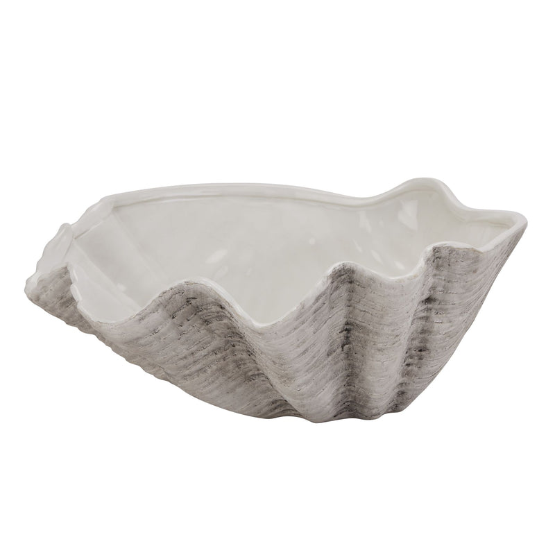 Large Ceramic Adele Shell Bowl – image 1