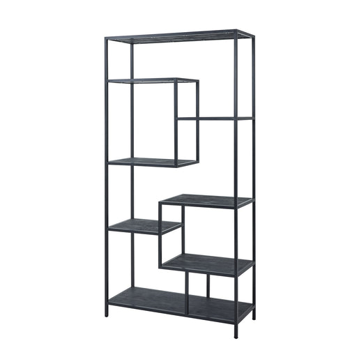 Large Black Multi Shelf Unit – image 2