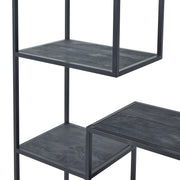 Large Black Multi Shelf Unit – image 3