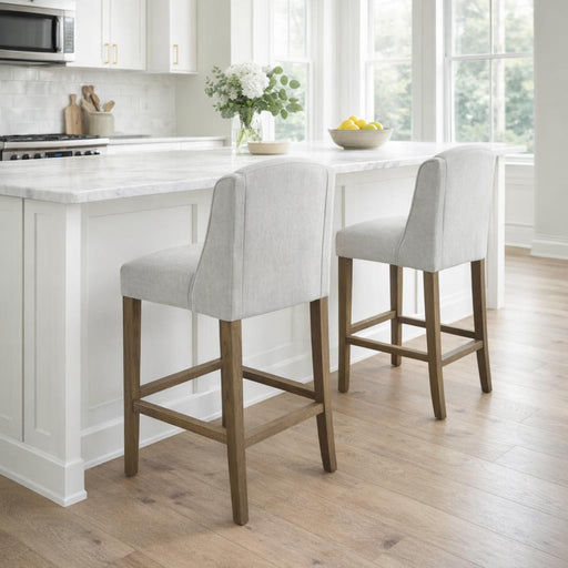 Compton Grey Bar Stool – image 1