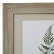 Watercolour Bracken Fern In Washed Wood Frame – image 2