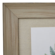 Watercolour Fern Duo In Washed Wood Frame – image 2
