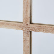 Washed Wood Large Window Mirror – image 3