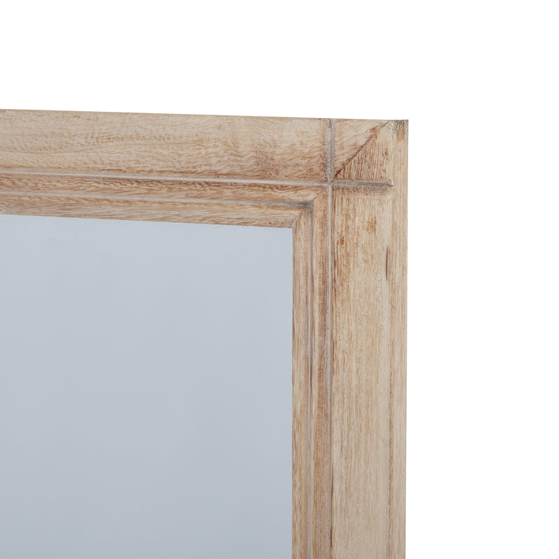 Washed Wood Large Window Mirror – image 4