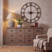 Saturn Table Lamp With Linen Shade – image 1