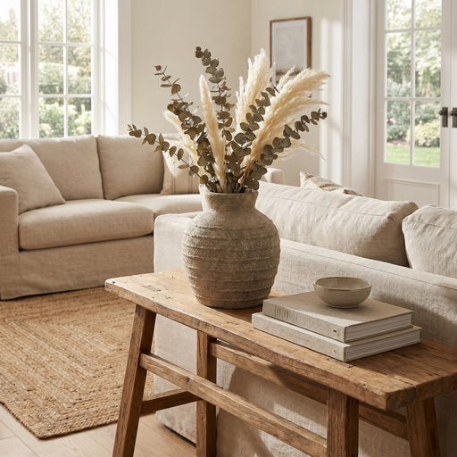 Large Tuscan Grey Vase – image 1
