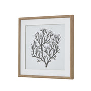 Atol Coral Art Mounted In Beaded Frame – image 2