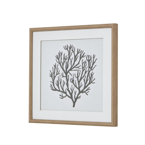 Atol Coral Art Mounted In Beaded Frame – image 2