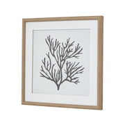 Reef Coral Art Mounted In Beaded Frame – image 2