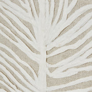 Large Plume White Feather Art Mounted In Beaded Frame – image 4