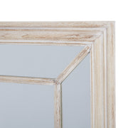 Washed Wood Framed Window Mirror – image 3