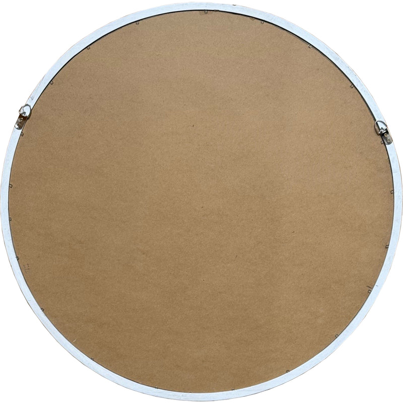 Washed Wood Framed Beaded Mirror – image 2