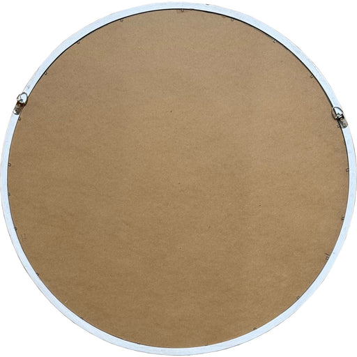 Washed Wood Framed Beaded Mirror – image 2