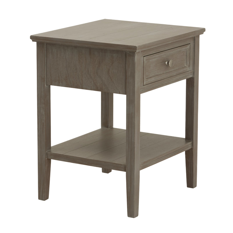 The Serene Collection One Drawer Side Table – image 3