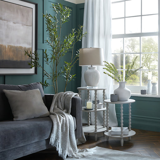 The Camden Collection Tall Round Side Table – image 2