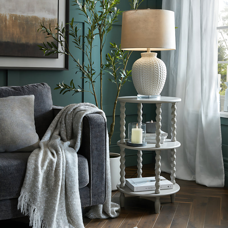 The Camden Collection Tall Round Side Table – image 1