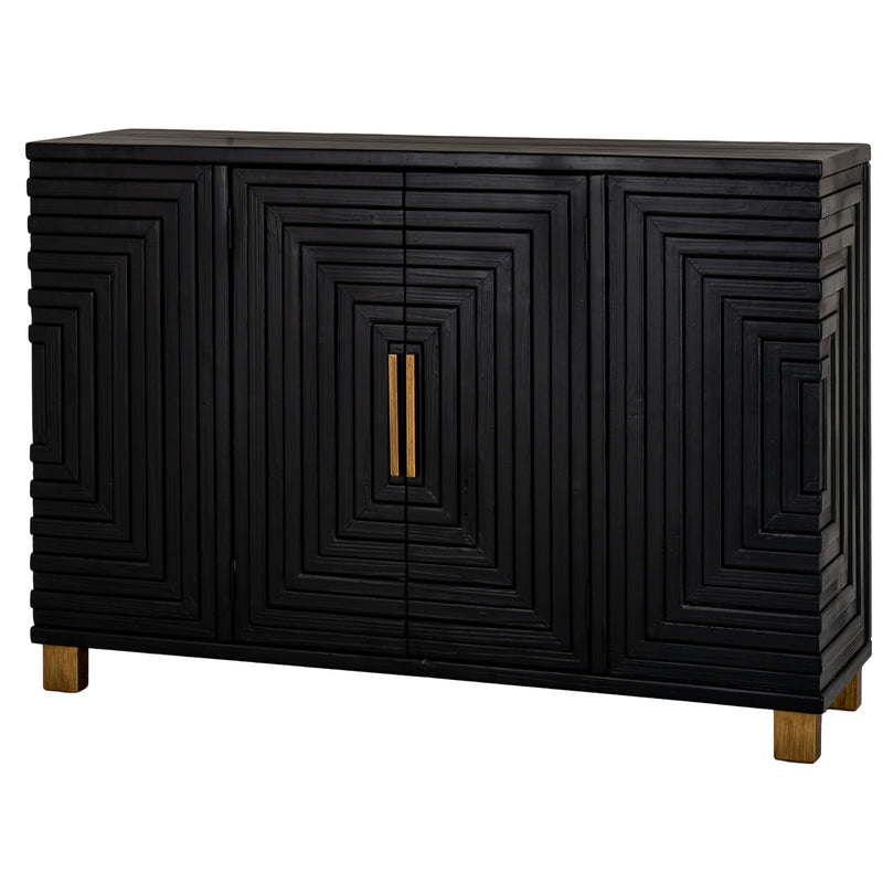 Lennox Black 2 Door Sideboard – image 2