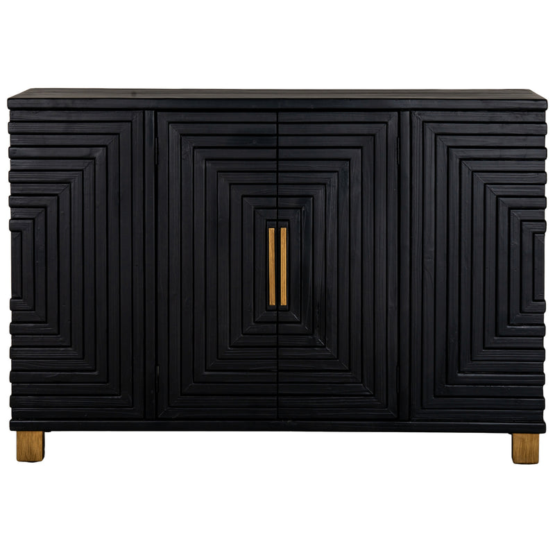 Lennox Black 2 Door Sideboard – image 3