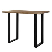 Live Edge Collection Light Acacia Bar Table – image 2