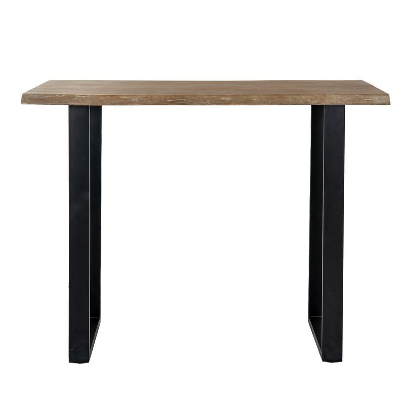 Live Edge Collection Light Acacia Bar Table – image 3