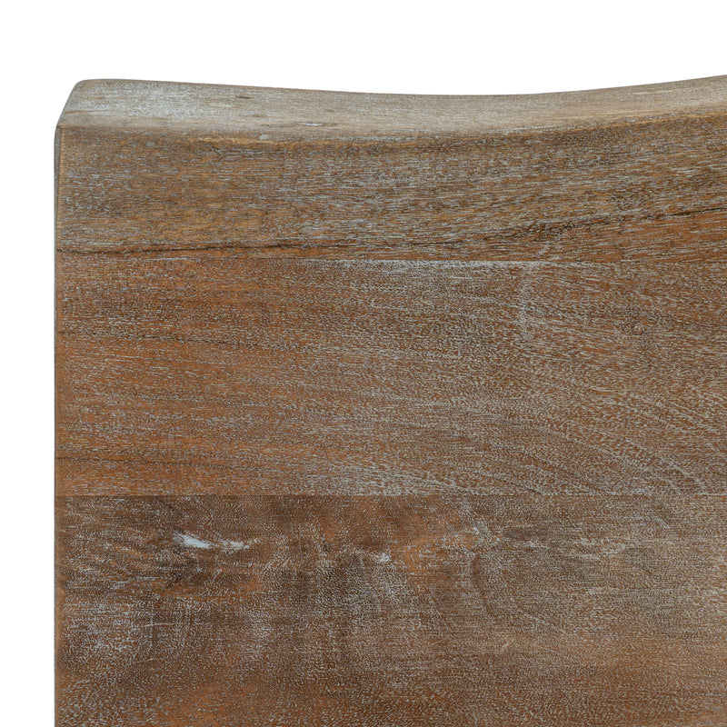Live Edge Collection Light Acacia Bar Table – image 4