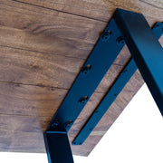 Live Edge Collection Light Acacia Bar Table – image 5