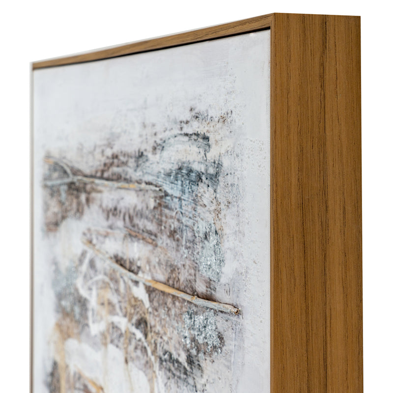 Ethereal Hand Painted Canvas In Frame – image 3