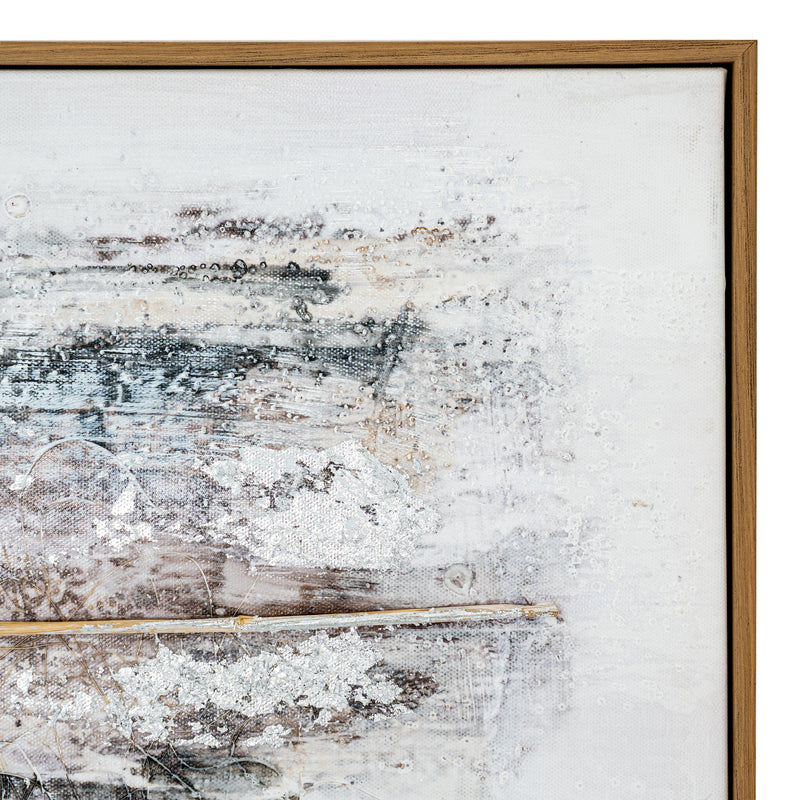 Ethereal Hand Painted Canvas In Frame – image 5