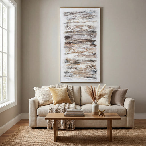 Ethereal Hand Painted Canvas In Frame – image 1