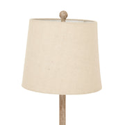 Chiaro Candlestick Table Lamp With Linen Shade – image 3