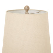 Chiaro Candlestick Table Lamp With Linen Shade – image 4