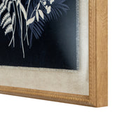 Flora & Fauna Collection Meadow On Linen In Beaded Frame – image 2