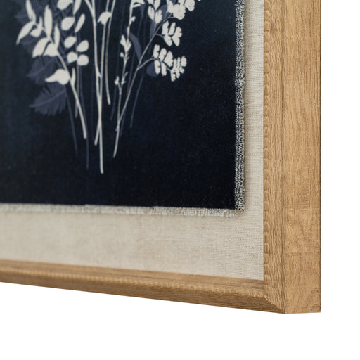 Flora & Fauna Collection Grove On Linen In Beaded Frame – image 2