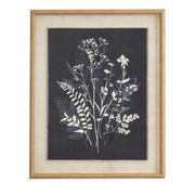 Flora & Fauna Collection Grove On Linen In Beaded Frame – image 1